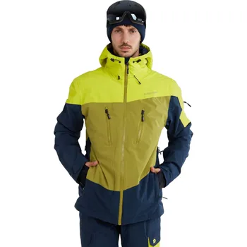 Pánská lyžařská bunda FUNDANGO-Privet Jacket-565-moss Zelená XXL
