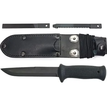 Bojový nůž Nůž Uton POLICE Mikov 362-4 OG černý kompletní