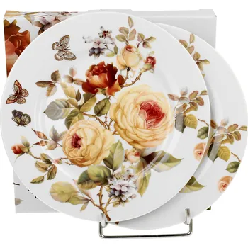 DUO PORCELAIN Sada dvou dezertních talířků 966180