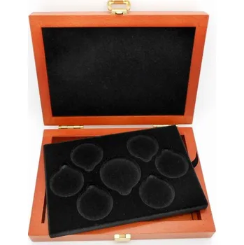 Luxusní kazeta na 6+1 ks stříbrných mincí ČR