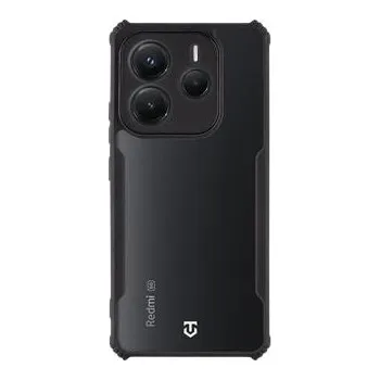 Pouzdro na mobilní telefon Tactical Quantum Stealth Kryt pro Xiaomi Redmi Note 14 5G Clear/Black