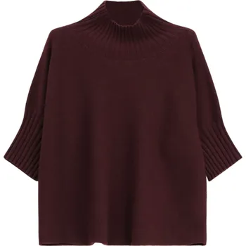 Dámský svetr IMPERIAL Metropolitan Burgundy svetr Univerzální Vínová