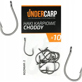 Rybářský háček Háčky s protihrotem Undercarp Choddy 10 ks