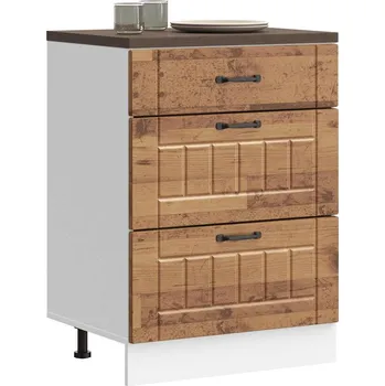 Kuchyňská spodní skříňka "Lucca" staré dřevo kompozitní dřevo