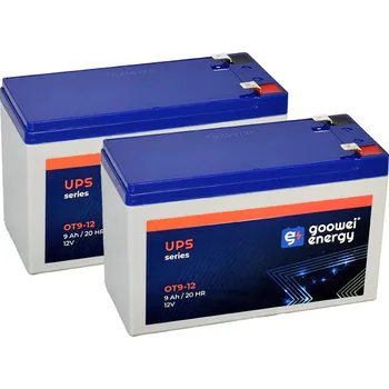 Záložní baterie Baterie pro UPS (2x Goowei Energy OT9-12)