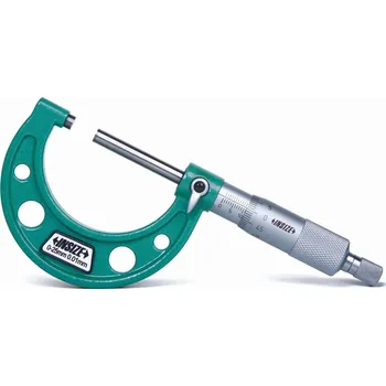 Mechanický mikrometr s dlouhým vřetenem INSIZE 3209 Rozsah: 0-25 mm, Typ: S integrovanou řehtačkou