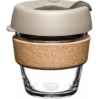 Termohrnek KeepCup KeepCup: Brew + Brew Cork Objem: XS 177 ml, Materiál: Sklo + korek, Druh: Filter
