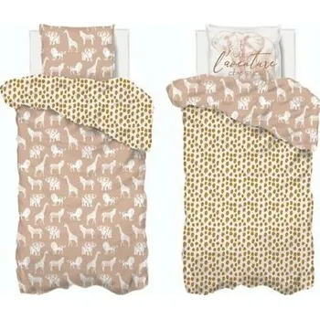 Povlečení Sada povlečení Atmosphera 140 x 200 cm oranžová