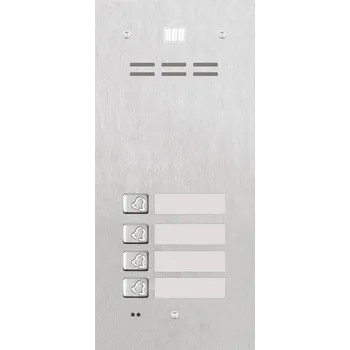 ACO FAM-P-4NPACC 4-členný panel pod omítku s klávesnicí.