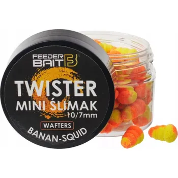 Boilies Wafters Feeder Bait Mini Hlemýžď 10 mm Banán/Squid 1 ks
