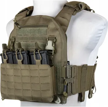 Neprůstřelná vesta Specna Arms Taktická vesta Plate Carrier QR II Olive