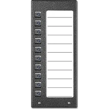 ACO CDN-10NP ST Podsvícený panel s 10 tlačítky pro seznam rezidentů