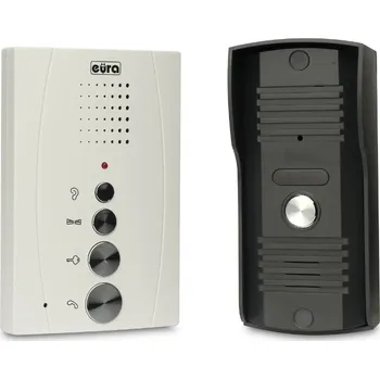 Dveřní vstupní systém EURA ADP-11A3 / DIN15W12 + elektrický otvírač dveří