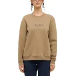 Dámská mikina Haglöfs Crewneck velikost XL hnědá