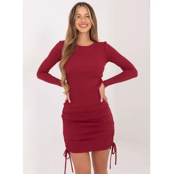 Dámské šaty Šaty RV SK 6009.15X kaštanová L