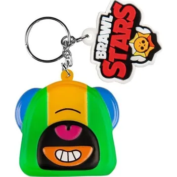 Cinereplicas klíčenka squishy Brawl Stars - Leon Vícebarevná