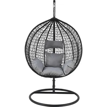 Obývací pokoj Závěsné křeslo Izeda černé