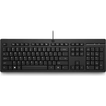 Klávesnice HP 125 G2 Klávesnice, drátová, CZ/SK layout, USB, klávesa Microsoft Copilot, černá AY2Y7AA#BCM