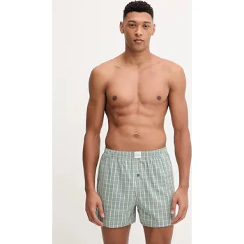 Bavlněné boxerky Hollister Co. 5-pack KI314.5031.520 zelená 77D, vel. XXL