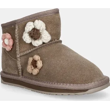 Dívčí sněhule Dětské semišové sněhule Emu Australia Daisy K13232.Daisy béžová 80X, EUR 27