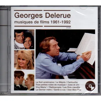 Filmová hudba Georges Delerue: Musiques de Films 1961-1992 (CD)