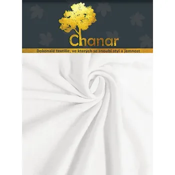 Prostěradlo Chanar s.r.o Prostěradlo Jersey Standard 180x200 cm bílá