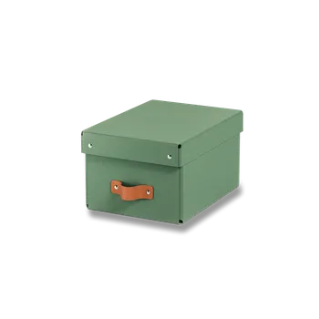 Leitz Puro - úložný box - A5, 200 x 150 x 260 mm, zelený, 2 ks