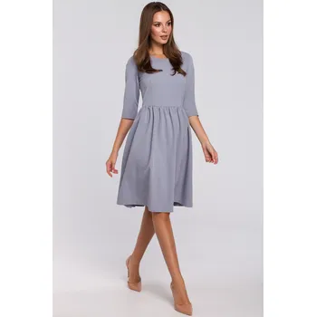 Dámské šaty EU M K010 Rozšířená šaty s odstřihem v pase