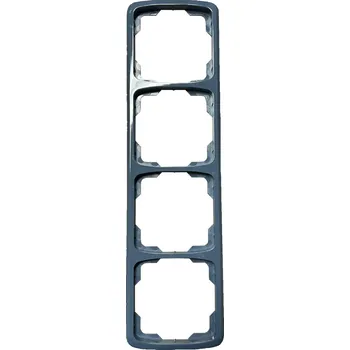 Rámeček čtyřnásobný, svislý ABB Tango 3901A-B41 M2 - světle modrá