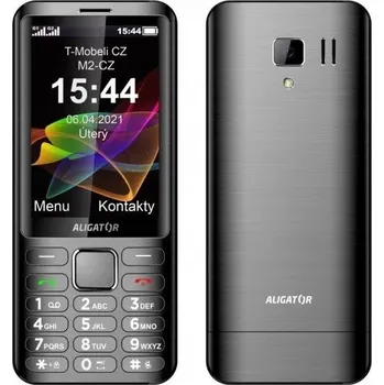 Mobilní telefon Aligator D950 DS, antracit