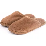 Vlnka Pantofle s velbloudí a ovčí vlnou hnědá velikost obuv dospělí 40-41