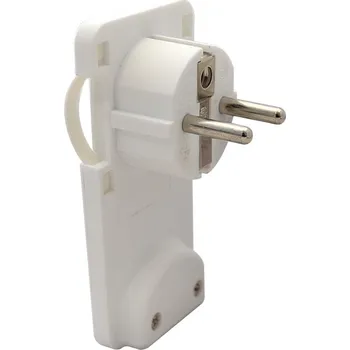 vypínač Vidlice plochá za nábytek, bílá, TCSDR