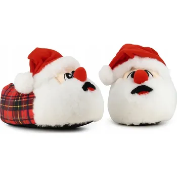 Chlapecké bačkory Papuče Dětské bačkory 3D Mikuláš Vánoce vel. 30/31 B956299