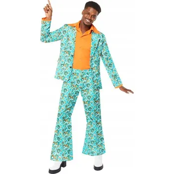 Karnevalový kostým Kostým hippie DISCO Hippie Retro 70. a 80. Karneval , XL