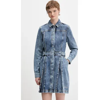 Dámské šaty Džínové šaty Karl Lagerfeld Jeans B1W13036 modrá 55J, vel. S
