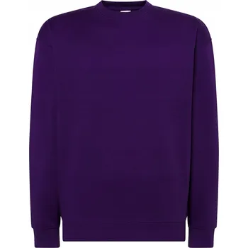 Pánská móda Klasická Mikina s manžetami 290g JHK pur L