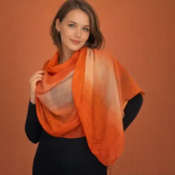 Šátek Dámský šátek 90 x 175 cm jemné barvy - 15