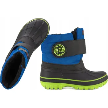 Dívčí sněhule Big Star dětské sněhule modré velikost 30