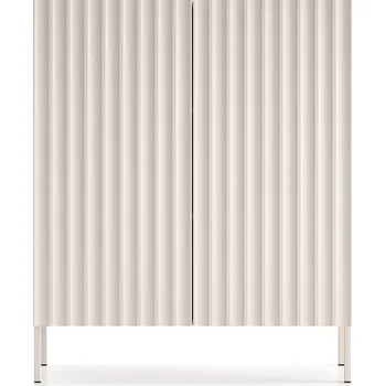 Komoda Komoda Selsey 100 x 37 x 120 cm, béžové odstíny, matná