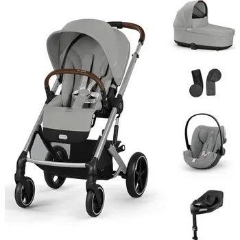 Kočárek Cybex set Balios S Lux + korba + Cloud G + základna + adaptéry 2025 - Stone Grey