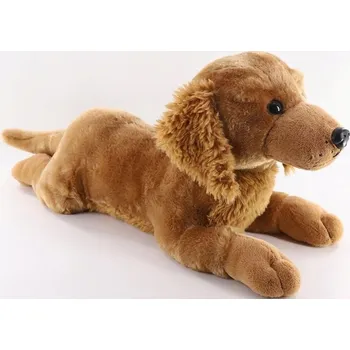 plyšák PLYŠOVÝ PES Zlatý retrívr, 60 cm, ležící