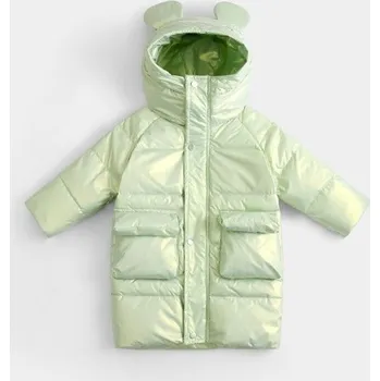 Dívčí bunda Dětská zimní bunda L1980 světle zelená 6