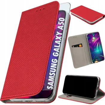 Pouzdro na mobilní telefon Flipové pouzdro pro Samsung Galaxy A50 + Sklo 9h - Pouzdro