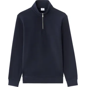 Pánské oblečení Celio Metreuk mikina se stojatým límcem Celio modrá 3504938