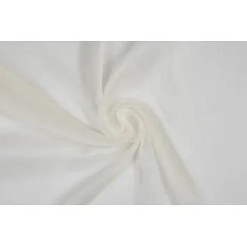 Hedvábný šifon kreš, champagne, 1m, sartor.cz