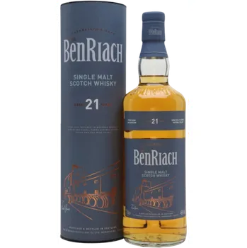 Whisky Whisky BenRiach 21YO 0,7l 40% + Dárkové Balení