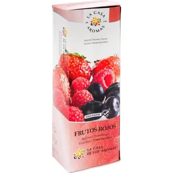 Vonný olej La Casa de los Aromas Vonné kadidlo Červené ovoce 20ks