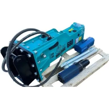 Pneumatické kladivo Hydraulické bourací kladivo pro stroje 4-7T 335kg s adaptérem MS03 ZDARMA