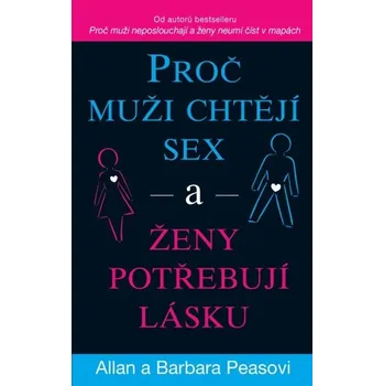 Proč muži chtějí sex a ženy potřebují lásku - Allan Pease, Barbara Peasová