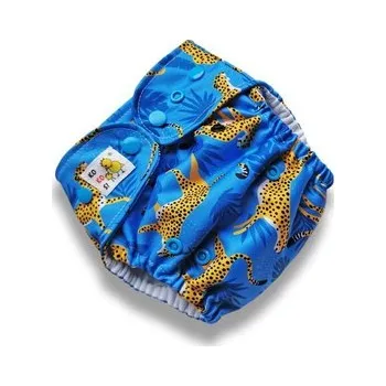 látková plena Kokosi kapsová plenka Bambus One Size - Gepardi